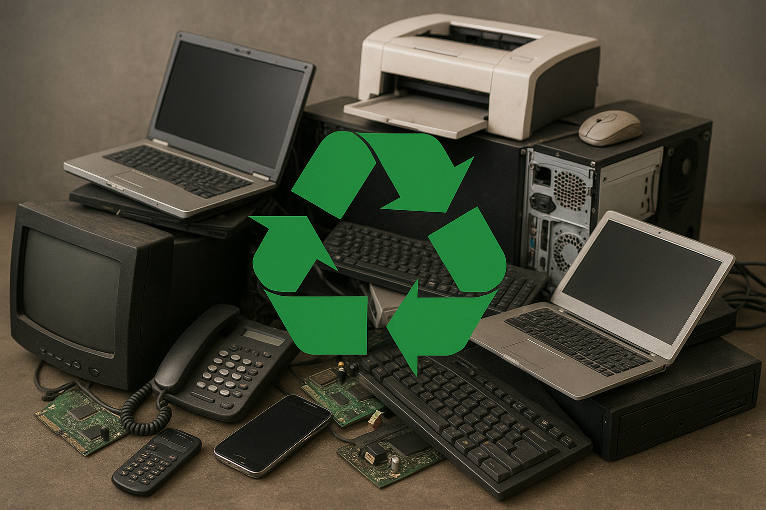 Scrap metal recycling materials