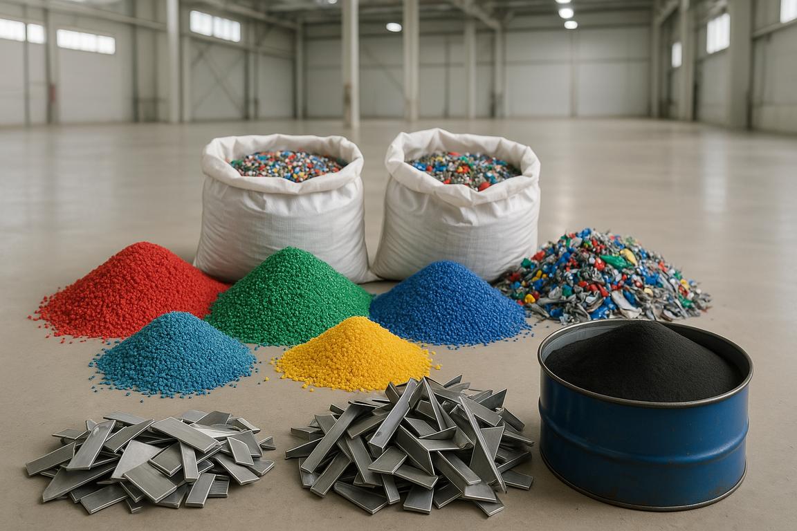 Various types of scrap metal we handle